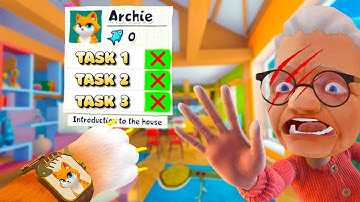 Het spelen van ALLES van I Am Cat VR (volledige game walkthrough)