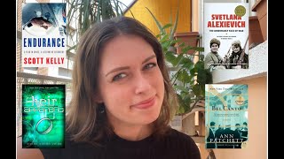 Trip down memory lane...Reading Wrap Up
Thank you for watching!
Make sure to check out the amazing Shelly:
https://www.youtube.com/c/ShellySwearingensLibrary
0:00 Intro
0:18 Endurance
1:55 Heir Apparent
4:45 The Unwomanly Face of War
7:08 Bel Canto
9:05 Outro
Endurance
https://www.goodreads.com/book/show/29947651-endurance
Heir Apparent
https://www.goodreads.com/book/show/213652.Heir_Apparent
The Unwomanly Face of War
https://www.goodreads.com/book/show/32905382-the-unwomanly-face-of-war
Bel Canto
https://www.goodreads.com/book/show/5826.Bel_Canto Trip down memory lane...Reading Wrap Up