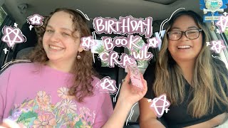 ✨ my birthday book crawl extravaganza ✨📚 🥳