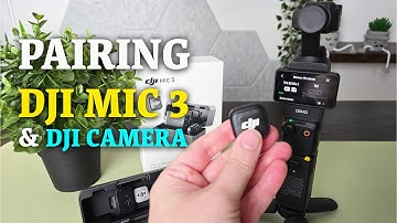 How to Connect DJI Mic 3 to DJI Pocket 3 (Quick Guide)