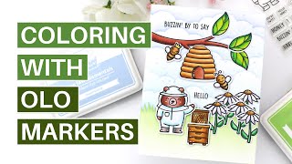 Coloring With OLO Markers: Lawn Fawn Mini May 2023 Release