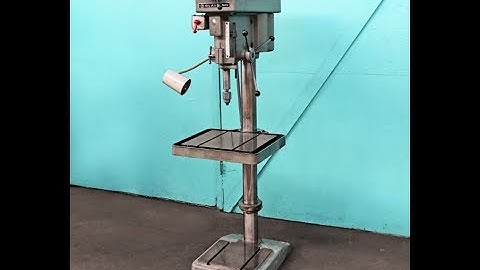 Clausing 20" Variable Speed Floor Model Drill Press, Model 2276