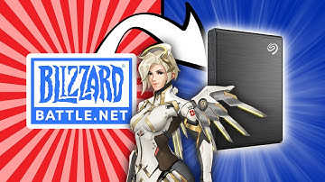 HOW TO MOVE BLIZZARD BATTLE.NET GAMES TO ANOTHER DRIVE!