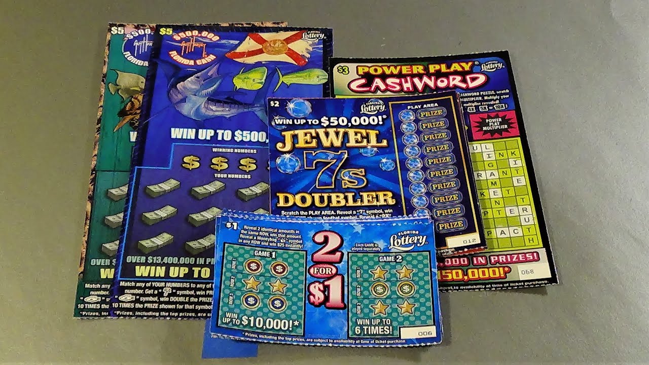 Ep. 261 2 FOR 1 + JEWEL 7s DOUBLER + GUY HARVEY Florida Lottery