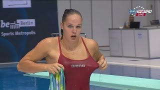 Berlin2014 Women's 1m springboard final