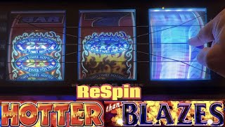 Hotter than Blazes Casino Classic 3 Reel ReSpin Slot