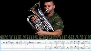 COOLEST, MOST HARDCORE EUPHONIUM PIECE IN 2022!!! 'On the Shoulders of Giants'  Matonizz.