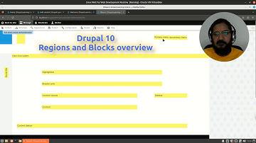 Drupal 10 - Regions and blocks Regions Overview