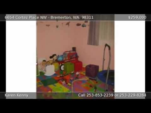 6654 Cortez Place, Bremerton, WA home video tour