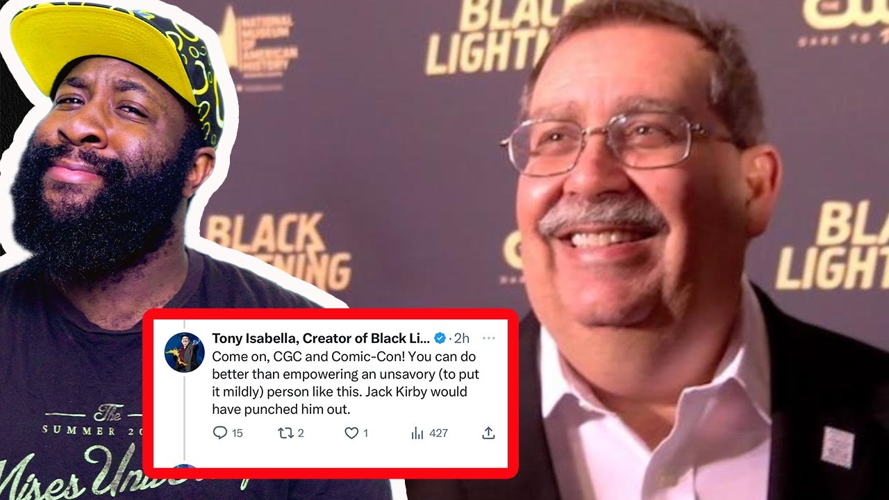 "Would have punched him out" | Black Lightning creator MAD I was at Comic- Con | Goes after vendors