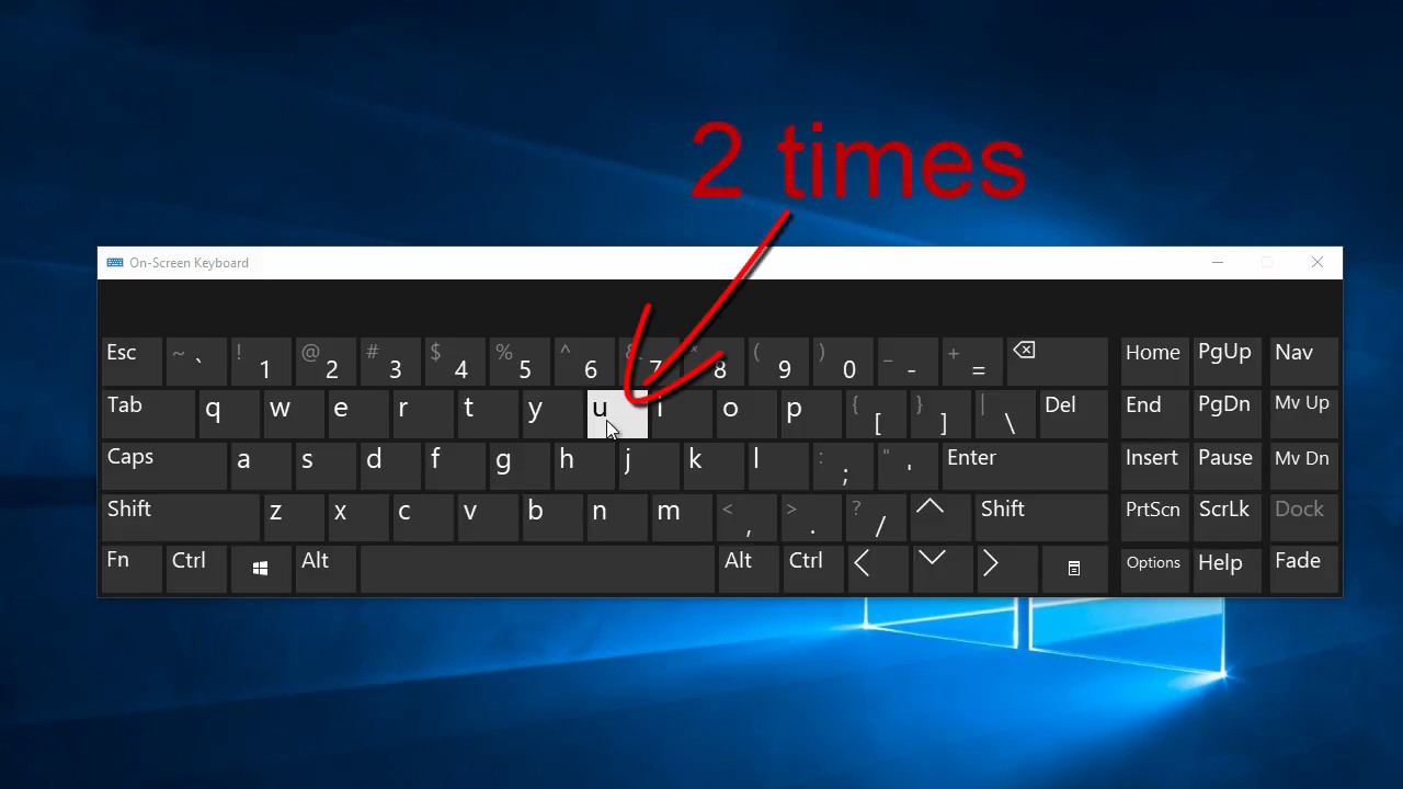 program keystrokes windows