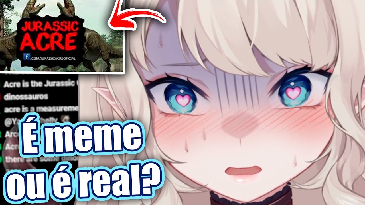 Ela descobriu que no Brasil existem dinossauros no Acre!