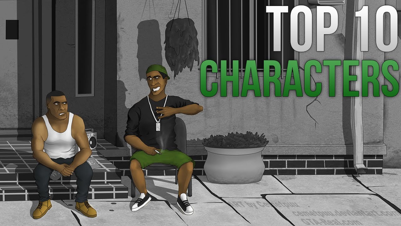 Grand Theft Auto : Top 10 Characters - YouTube