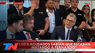 JUICIO BÁEZ SOSA I Burlando relata los últimos segundos del ataque y la huida de los acusados.