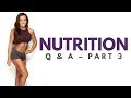 How to Tell if Your Metabolism is SLOW // NUTRITION Q&A – Part 3