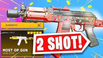 The NEW *2 SHOT* MOST OVERPOWERED KASTOV 74u in MODERN WARFARE 2.. (Best Class Setup) COD MW2