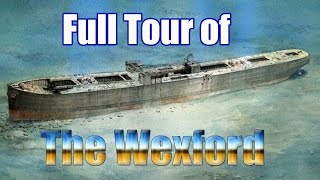 FULL tour of the Wexford Shipwreck (sunk 1913) Lake Huron - High Quality