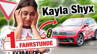 Erste Fahrstunde mit Kayla Shyx (Übungsplatz)  | Fischer Academy