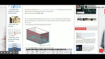 Revit copy các mô hình từ một tầng lên các tầng khác