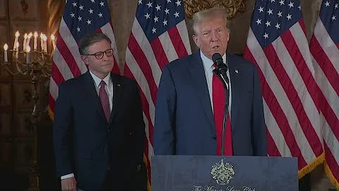 President-elect Donald Trump endorses Mike Johnson for House Speaker