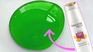 Tutkalsiz Slime Test Ev Malzemeleri Ile Şampuanlı Slime