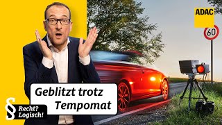 Geblitzt trotz Tempomat: Droht ein Bußgeld? | ADAC | Recht? Logisch!