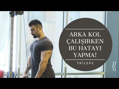 Video: Egzersiz Makineleri Olmadan Triceps Nasıl Yapılır