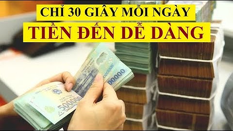 Chỉ 30 Giây Mỗi Ngày - Tiền Đến Dễ Dàng || Sức Mạnh Tiềm Thức