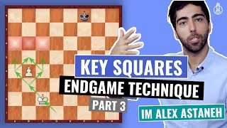 Key Squares in King and Pawn Endgames | Part 3 | Beginner Endgame Technique | IM Alex Astaneh