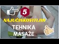 5 najučinkovitijih tehnika masaže (Klasična, medicinska, sportska masaža)