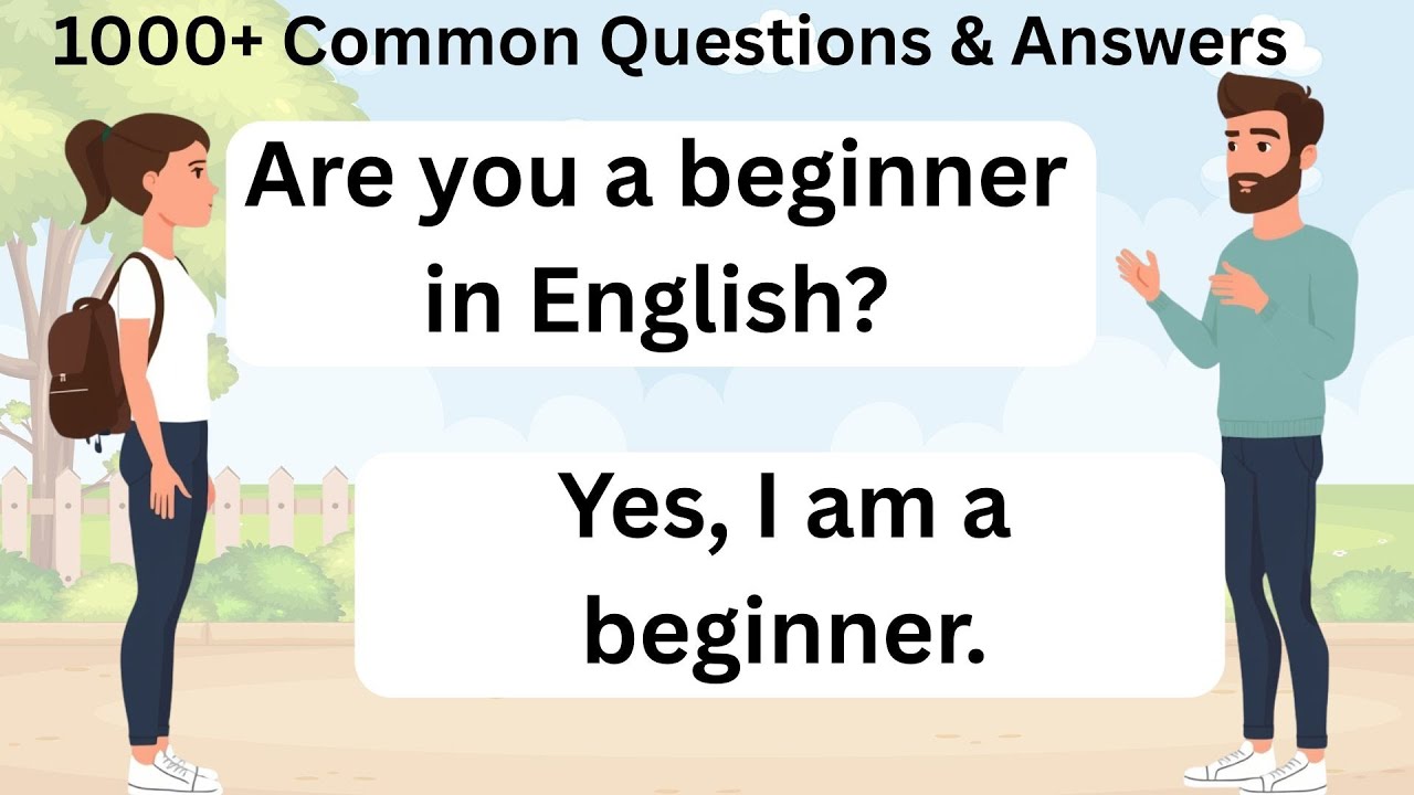 1000+ Common Questions & Answers | English Speaking Practice for Beginners | English Conversation