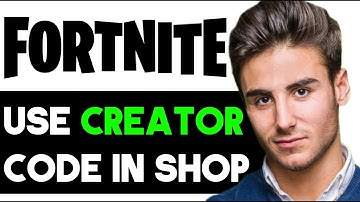 HOW TO USE A CREATOR CODE IN FORTNITE ITEM SHOP 2025! (FULL GUIDE)