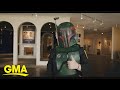 Boy&#39;s wish for autographed Boba Fett helmet granted