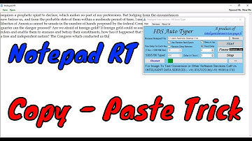 Automatic Typing in Image to Notepad RT (.dtt) (.dxt) (.xtt) (.hub) [Using IDS Auto Typer]..Contact