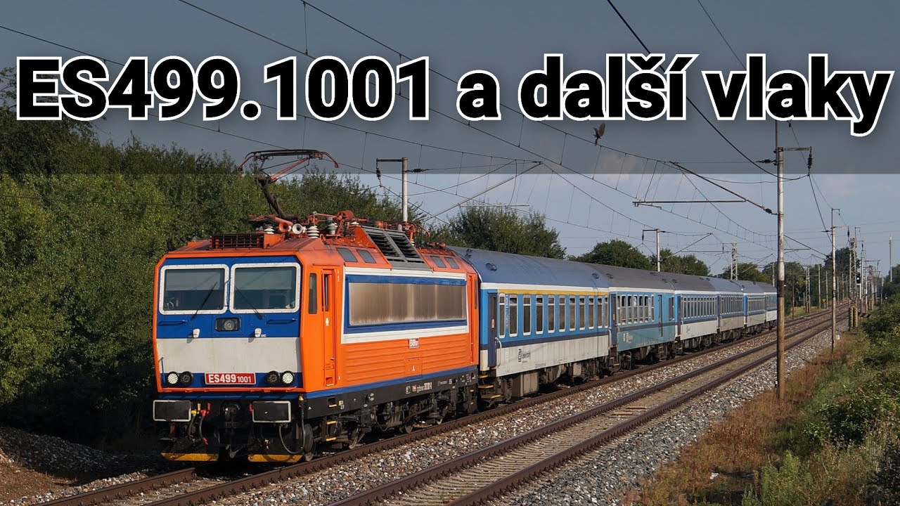ES499.1001 a další vlaky v okolí Kolína a Prahy 15.8.2025