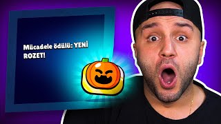 Cadılar Bayramı Mücadelesi.. Özel Rozeti Aldım Brawl Stars