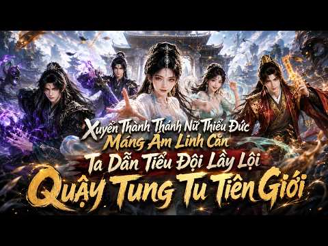 Xuyên Thành Thánh Nữ Thiếu Đức Mang Ám Linh Căn Ta Dẫn Tiểu Đội Lầy Lội Quậy Tung Tu Tiên Giới