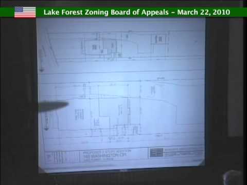 Zoning Board Of Appeals - March 22, 2010