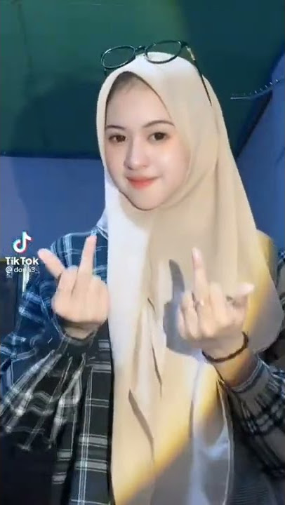 tik tok hijab cantik #short