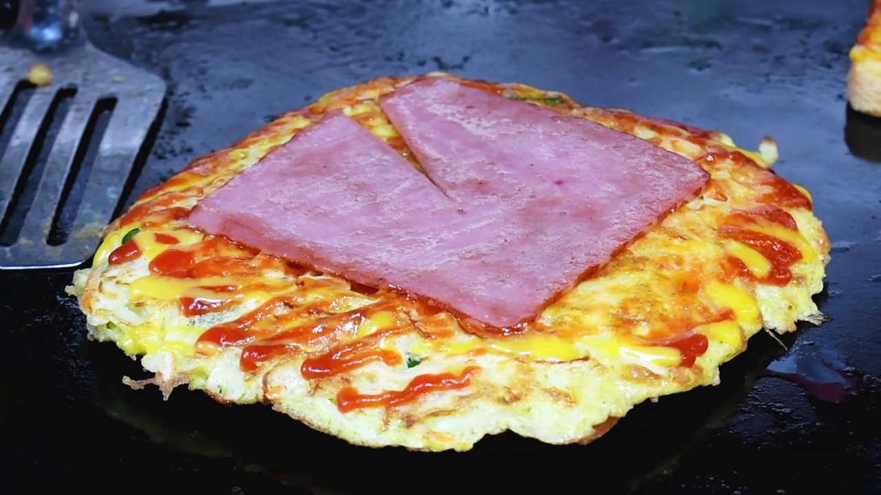 종로 햄치즈 옛날 토스트 /  Ham Cheese Toast In  Jongno / Korean Street Food