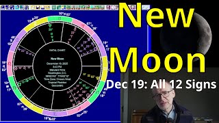 Fri Dec 19 2025: Astrology ALL 12 SIGNS, Sagittarius New Moon