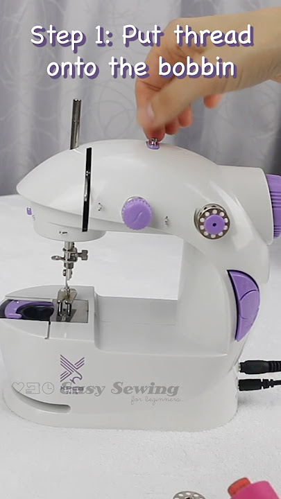 How to Set Up a Mini Sewing Machine