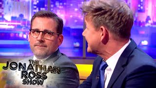 Gordon Ramsay \& Steve Carell Compare Fine Dining Standards | The Jonathan Ross Show