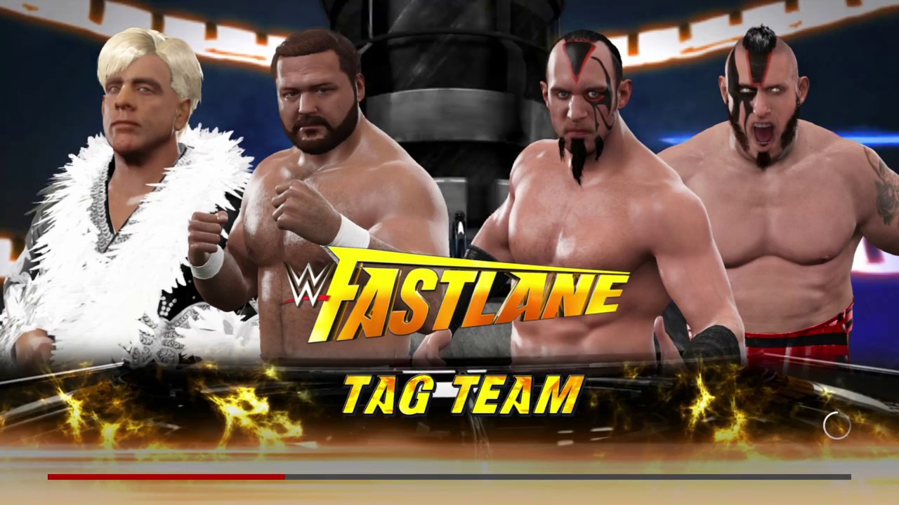 WWE 2K17 The Four Horsemen VS The Ascension Tag Team Match YouTube