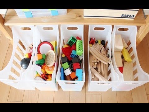 Diy 100均の商品を使った おもちゃ収納 の手作りインテリアアイデア Handmade Interior Idea Of A Toy Storage Youtube