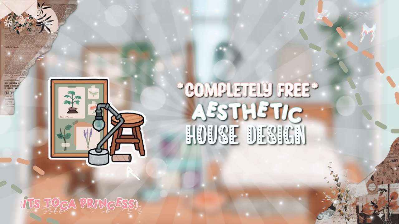 Free Aesthetic House Design🧺🧸 //Toca Life World 
