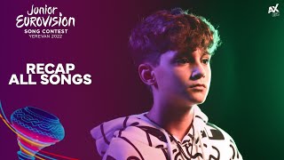 Junior Eurovision 2022: Recap of all 16 songs