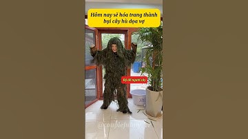 Gia Đình Bất Ổn Vì Chồng Hóa Trang Bụi Cây Dọa Vợ Khóc Thét! #Shorts #review