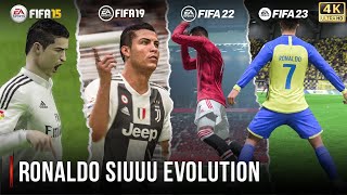 Ronaldo Siuuu Evolution In FIFA | 15  23 |