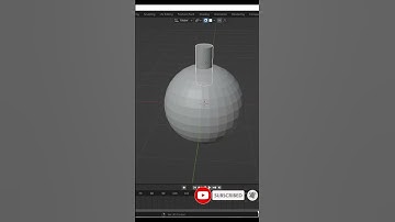How to snap Objects to Other Objects - Blender Tip #shorts